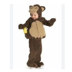 GUC Old Navy Unisex Baby Monkey Fleece 2-Piece Halloween Costume 0-6M